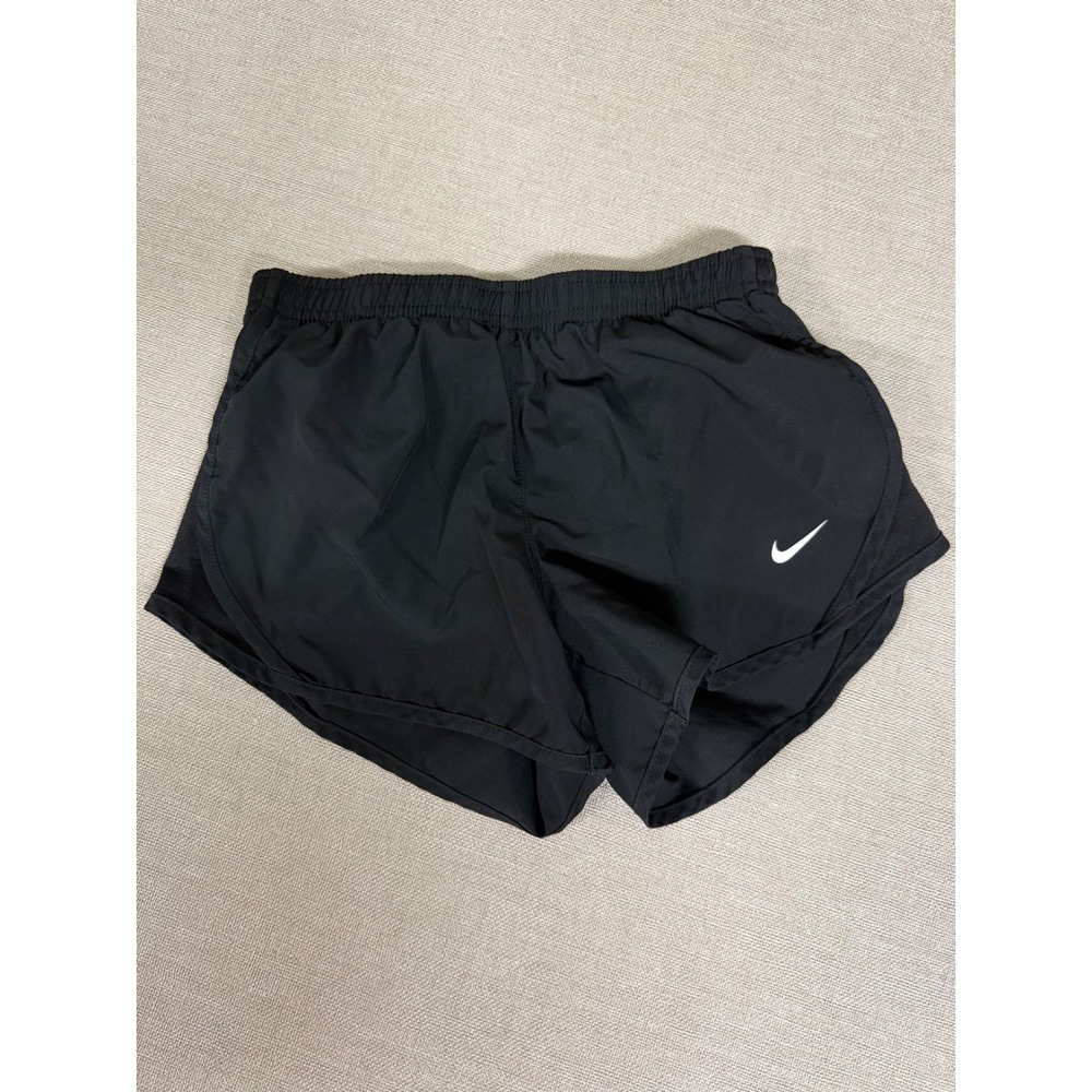 Nike Girls Dri-FIT Running Shorts Black Size Small Athletic Gym Activewear